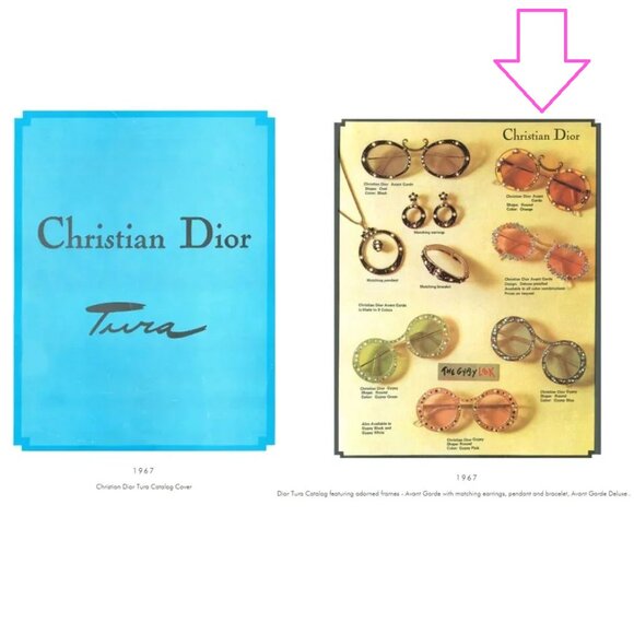 Christian DIOR Vintage Sunglasses 1960s PINK : DIOR COLLECTOR'S piece - Picture 8 of 17